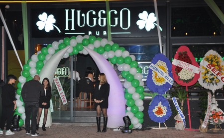 Antalya lara caddesin yeni mekan Huggo Pub hizmete açıldı