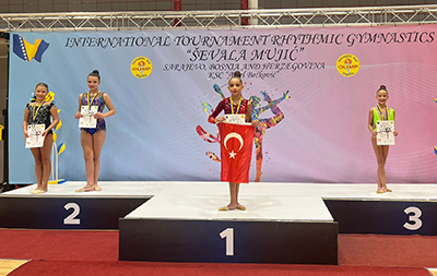 Minik Jimnastikçilerin Bosna Hersek’te Büyük Başarısı
