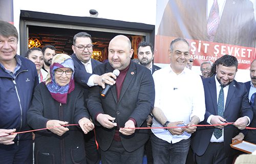 Mhp Muratpaşa Belediye Meclis Üyesi Adayı Raşit Şevket SKM’zini hizmete açtı